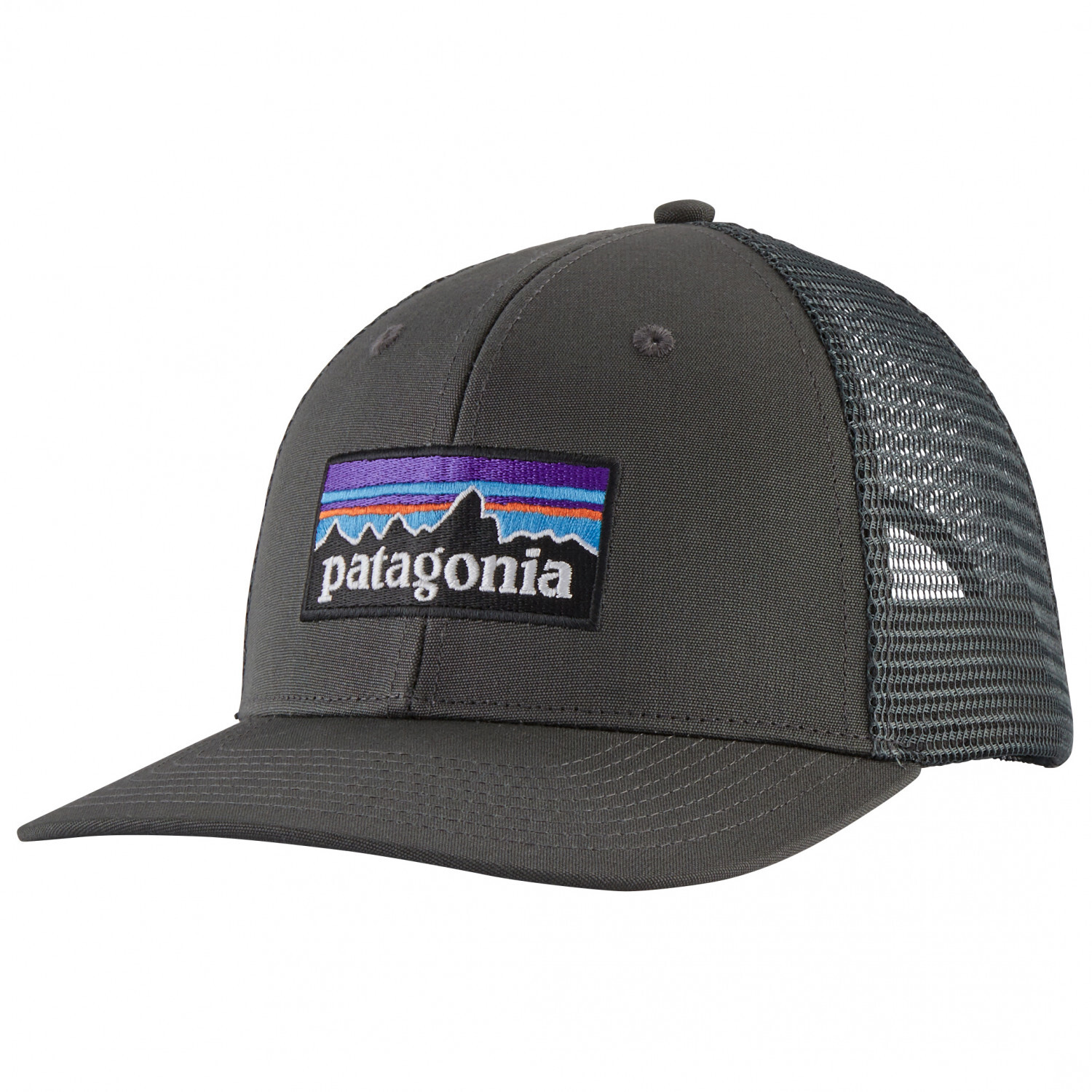 

Кепка Patagonia P 6 Logo Trucker Hat, цвет Forge Grey