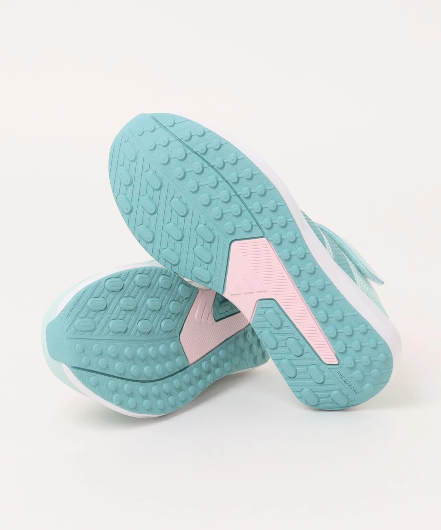Детские кроссовки для спорта лёгкие FAITO EL K adidas зелёные — фото 3