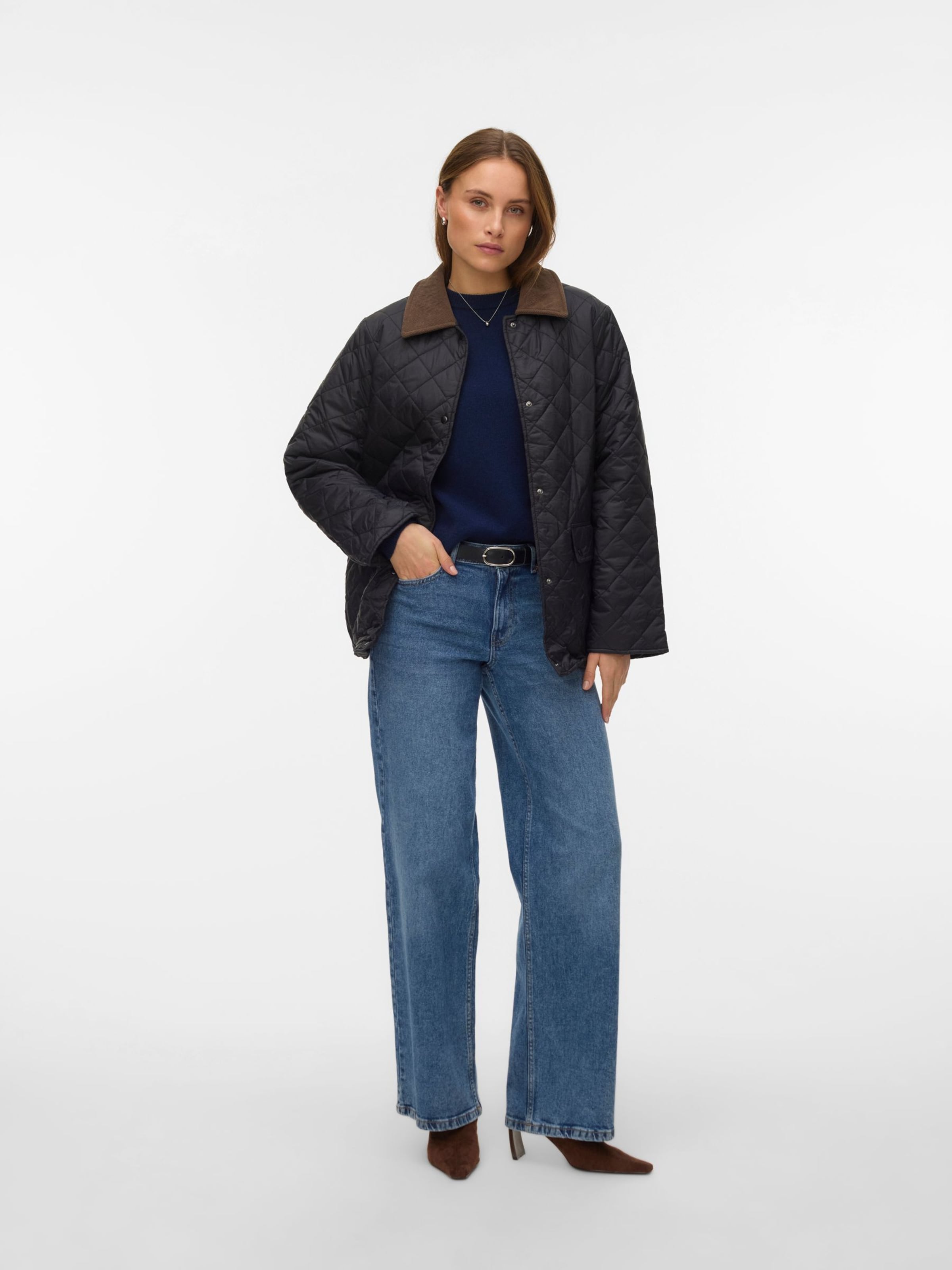 

VERO MODA Куртка межсезонная 'VMNova' в черном цвете