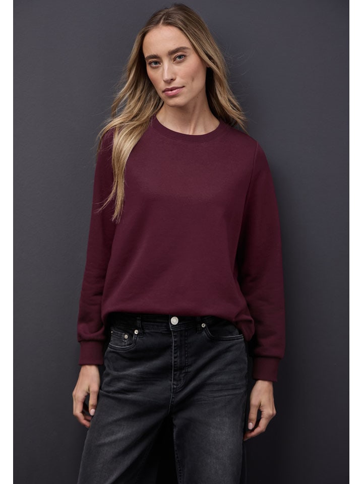 

Street One Свитер бордового цвета