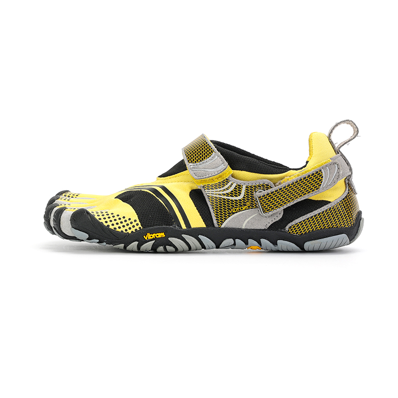 

Мужские низкие кроссовки для фитнеса в помещении Black Vibram, желтый