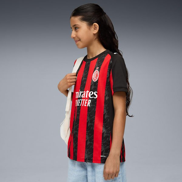

Футболка для больших детей Ac Milan '25/'26 Home Replica Puma, красный