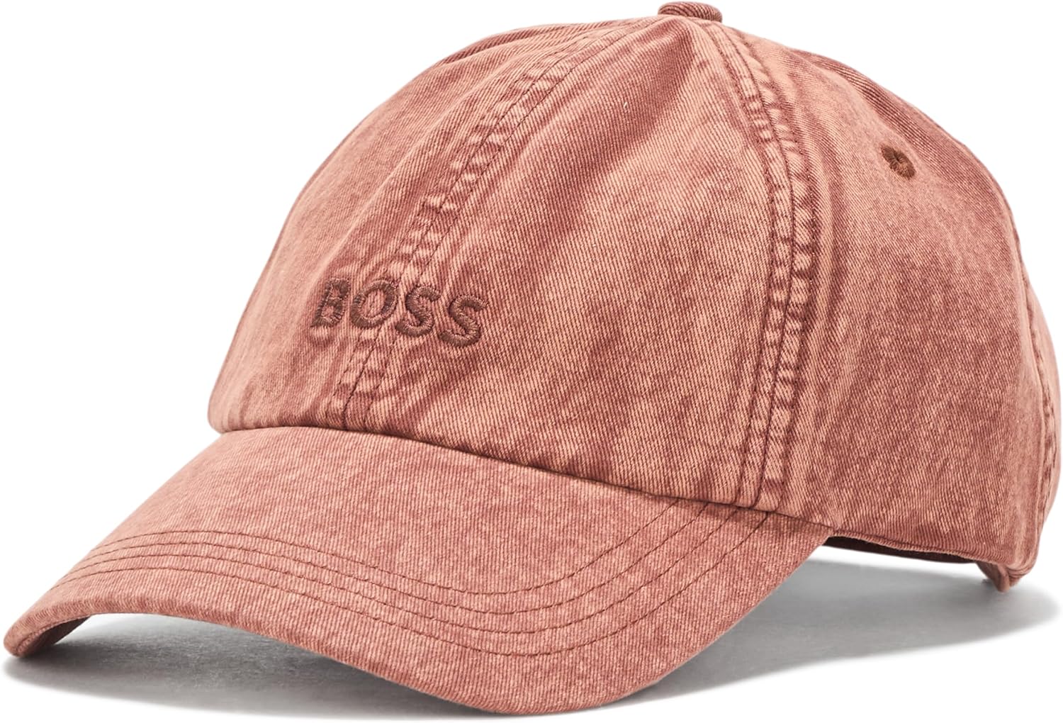 

BOSS Женская кепка Big Logo из выстиранного хлопкового твила, Teak Brown