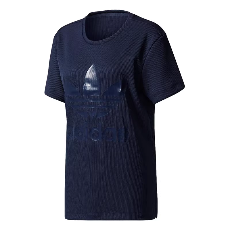 

Adidas Originals Футболка женская темно-синяя, Синий, Adidas Originals Футболка женская темно-синяя