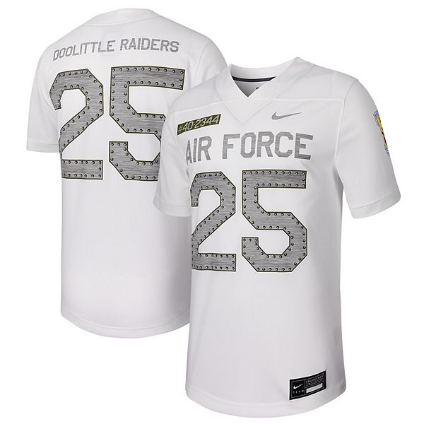 

Мужская футболка #25 white air force falcons untouchable Nike