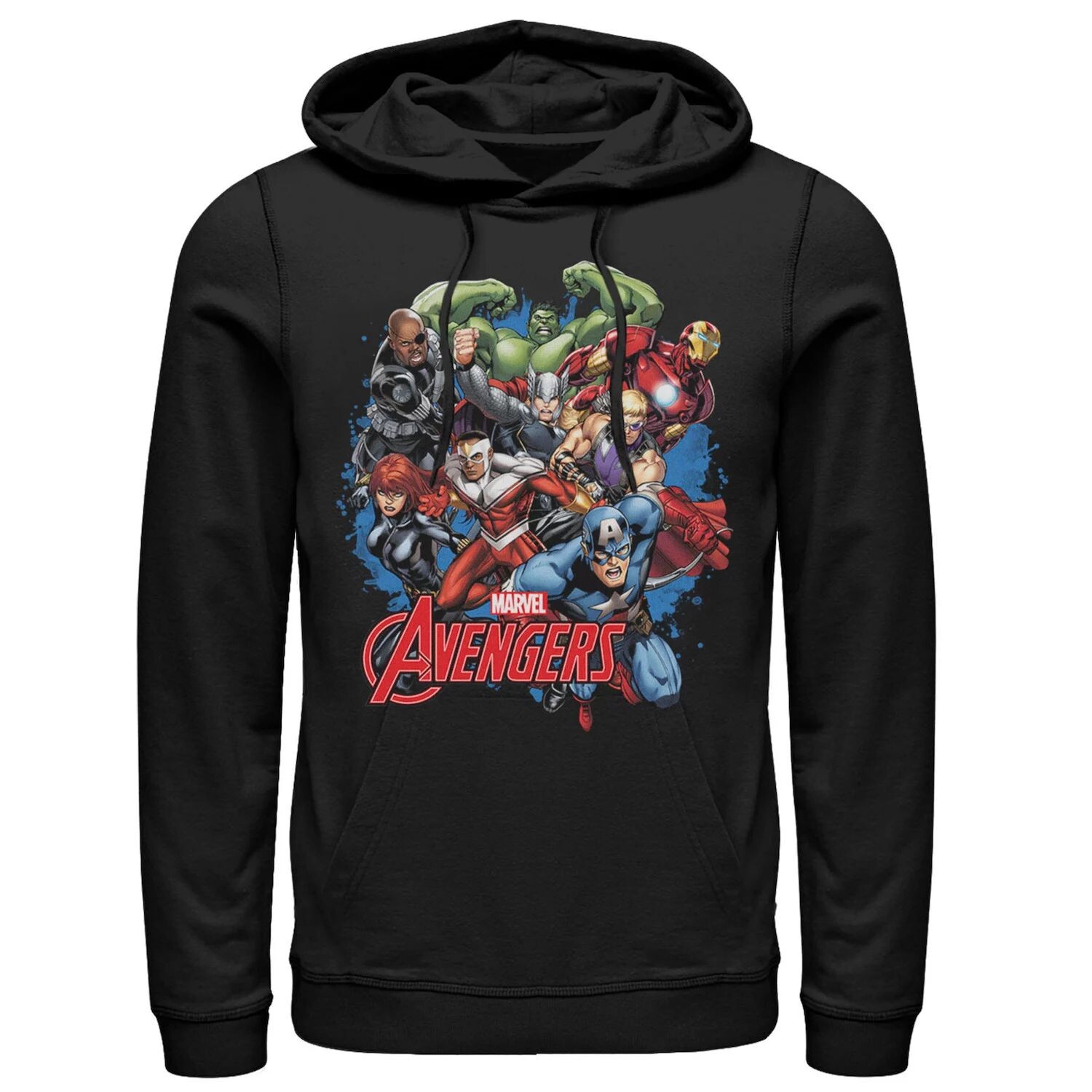 

Мужская классическая толстовка с капюшоном Avengers Marvel