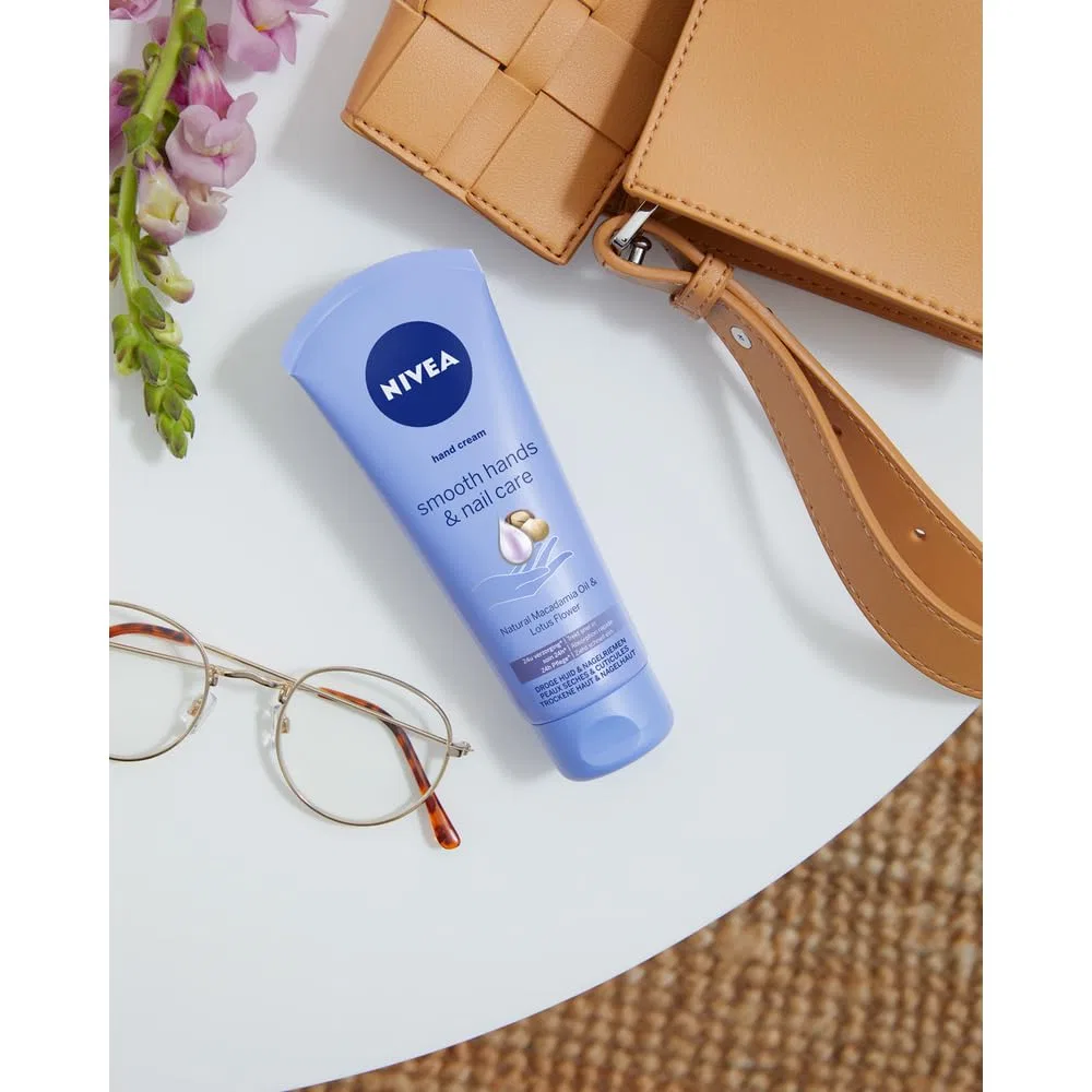 Крем для рук NIVEA Smooth Hands and Nail Protection, 100 мл (2 шт. в упаковке) Nivea — фото 2