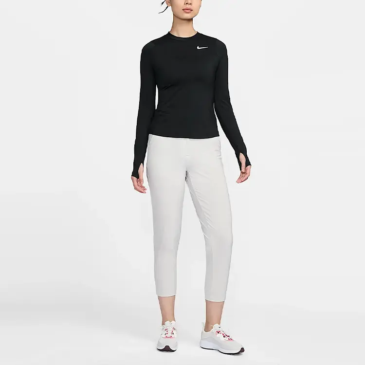 Dri FIT UV Victory одежда для гольфа женская Nike, черный/белый — фото 4