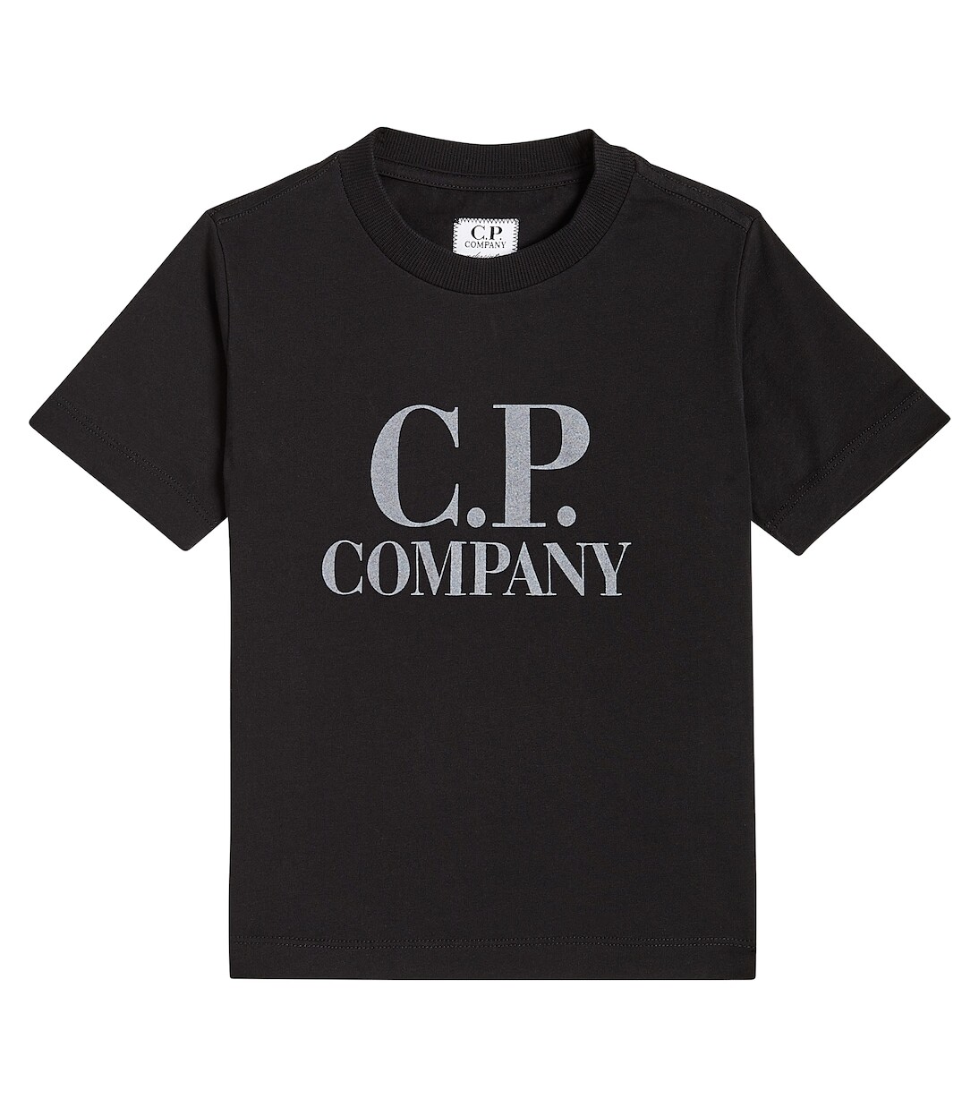 

Футболка goggle из хлопкового джерси C.P. Company, черный