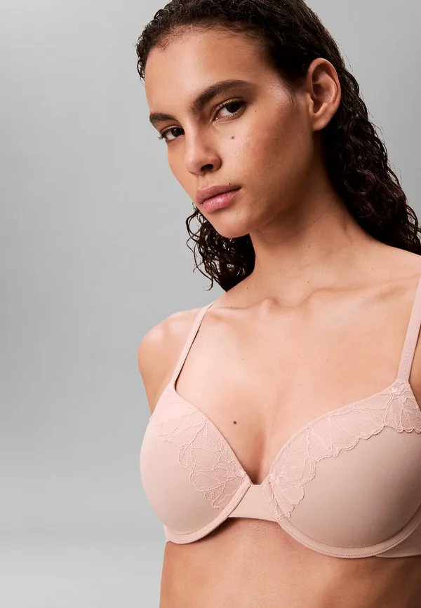 Бюстгальтер с полным покрытием и идеальной посадкой на косточках Calvin Klein, Cedar — фото 4