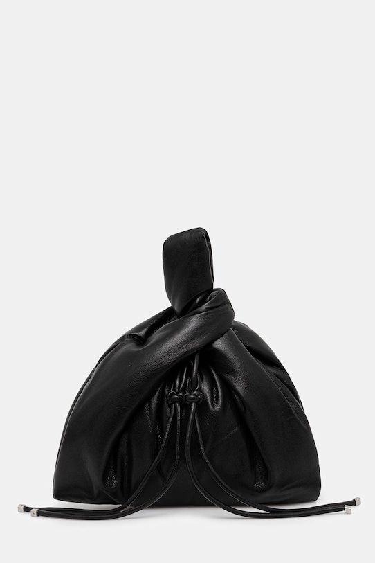 

Кожаная сумка JEN DRAWSTRING на шнурке Nanushka, черный