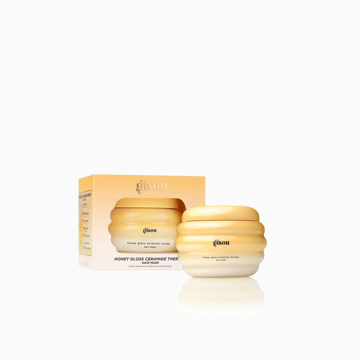 Интенсивная маска для волос Gisou Honey Gloss Ceramide Therapy Hair Mask Mini Gisou — фото 2