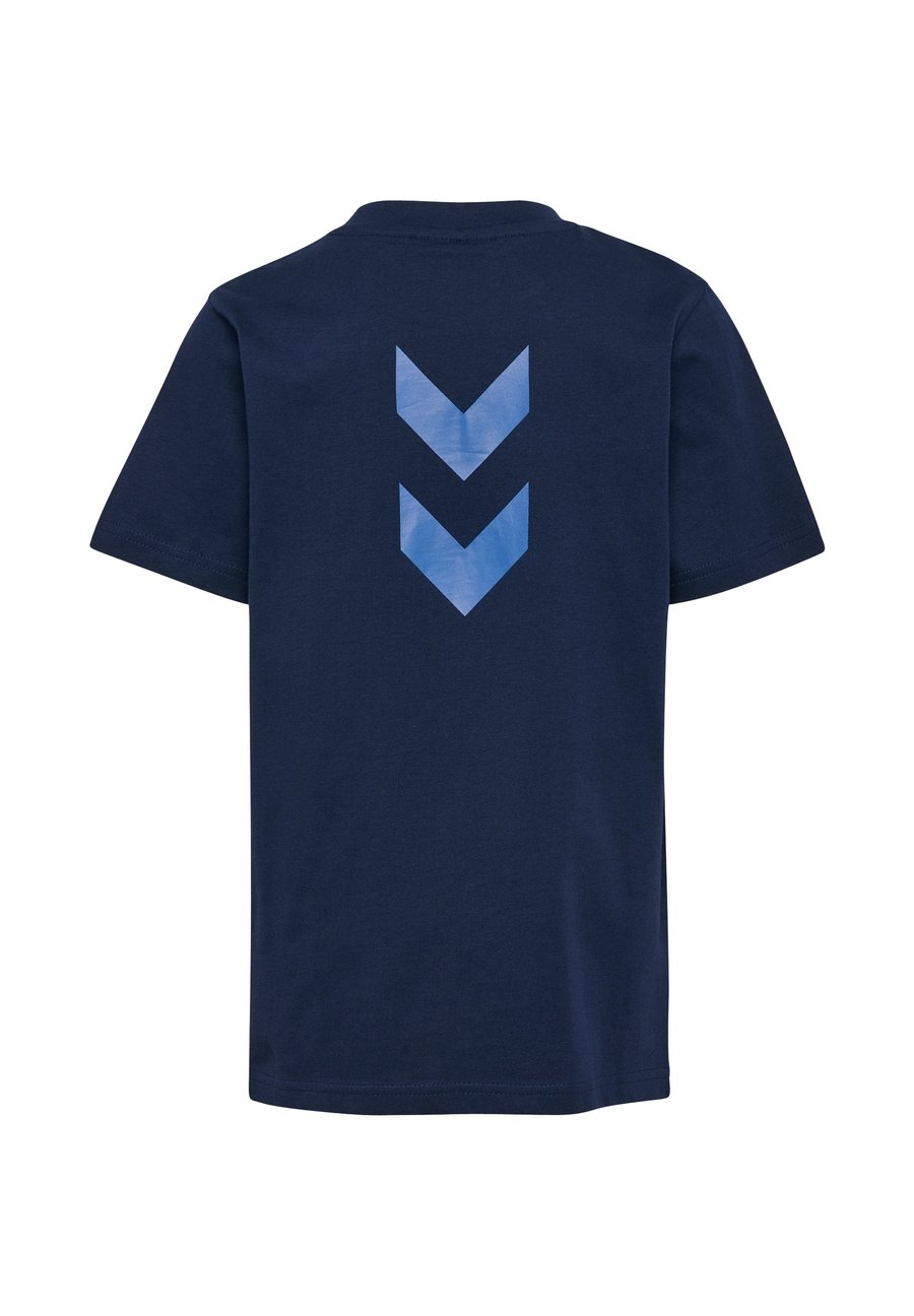 Футболка Hummel GRAPHIC 1923 S/S, Dress Blues/Blue — фото 2
