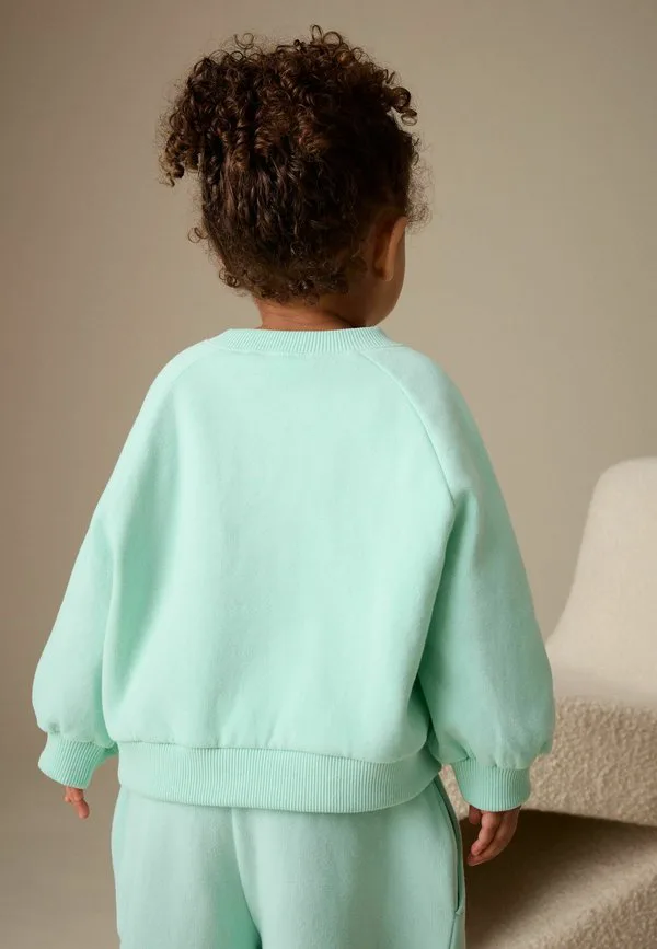 Толстовка стандартного кроя с круглым вырезом Next, Mint Green — фото 3