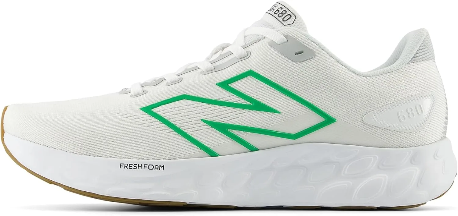 Мужские кроссовки New Balance 520, белый/ярко-зеленый/серый — фото 4