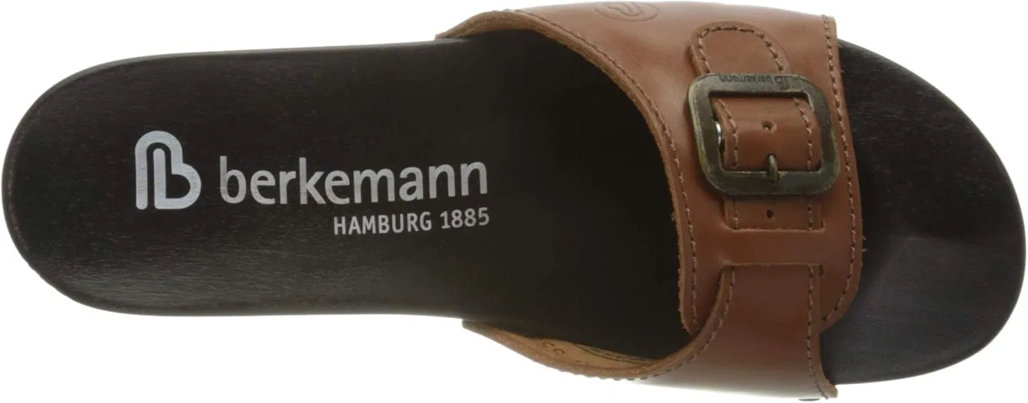 Женские мюли Berkemann Hamburg, Brown (Nutmeg) — фото 4