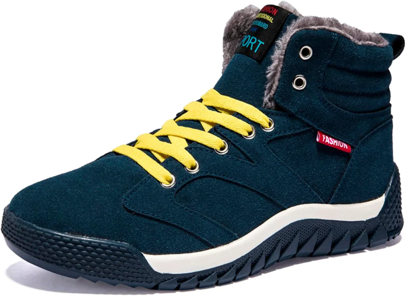 

Мужские кожаные зимние ботинки CERYTHRINA с водонепроницаемой подкладкой из меха, шнуровкой, кроссовки на щиколотке, высокие зимние туфли, зеленый