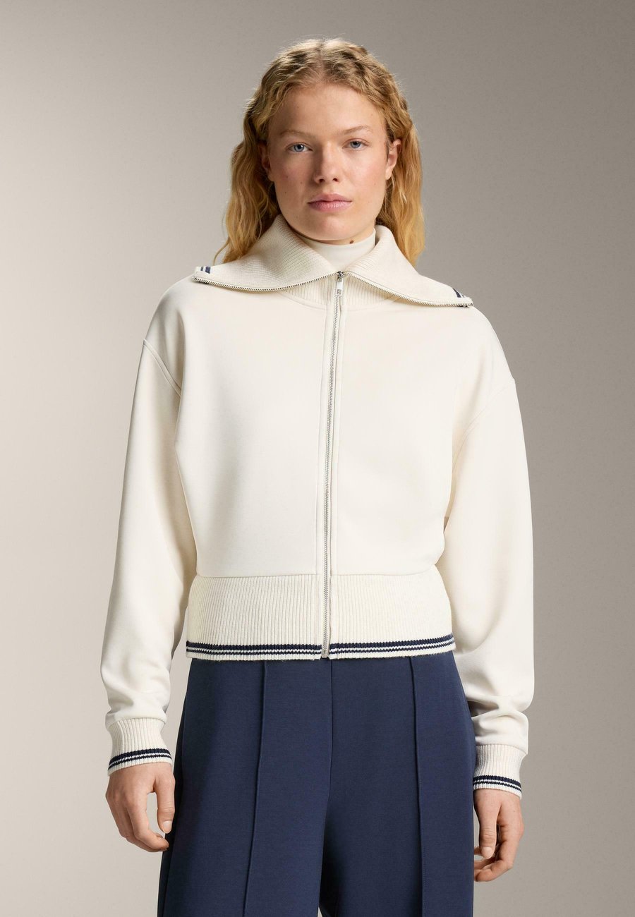 

Толстовка OYSHO PIPPING AND DETAILED KNIT, Stone