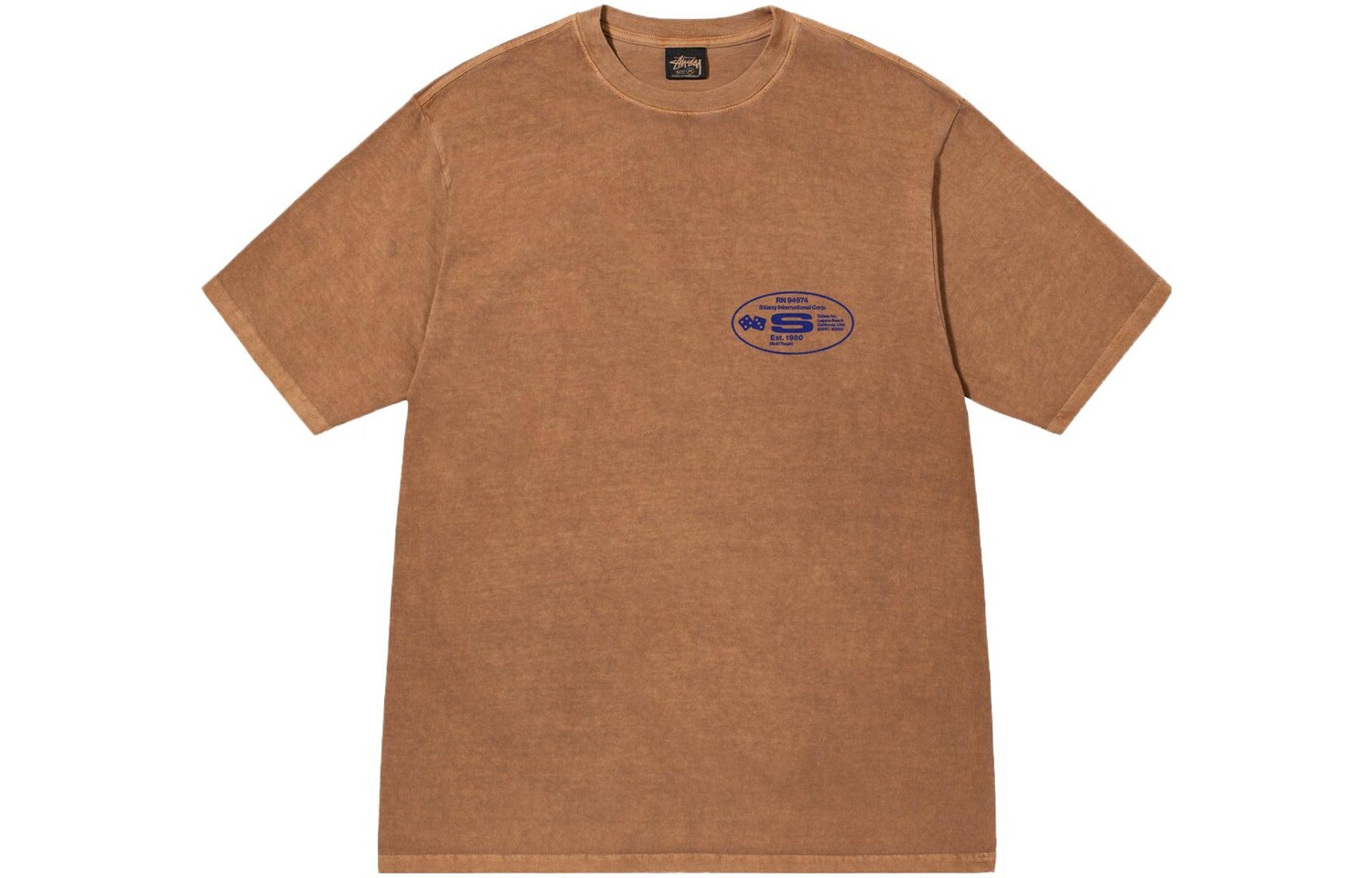 Футболка из коллекции осень/зима FW23 унисекс Stussy, зеленый — фото 2