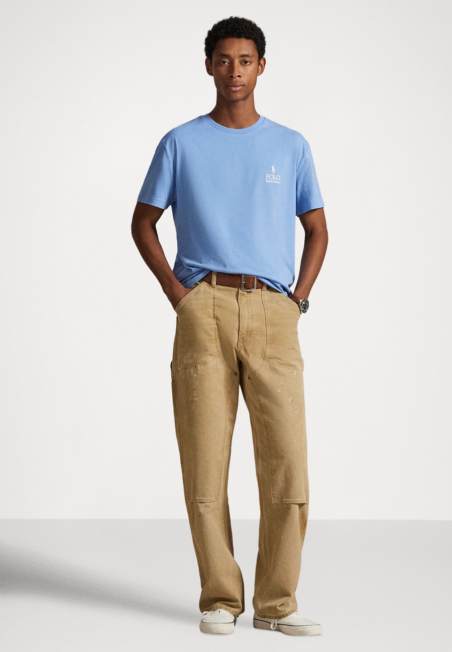 Футболка Polo Ralph Lauren CLASSIC FIT LOGO JERSEY T-SHIRT, Bristol Blue/Light Blue — фото 2