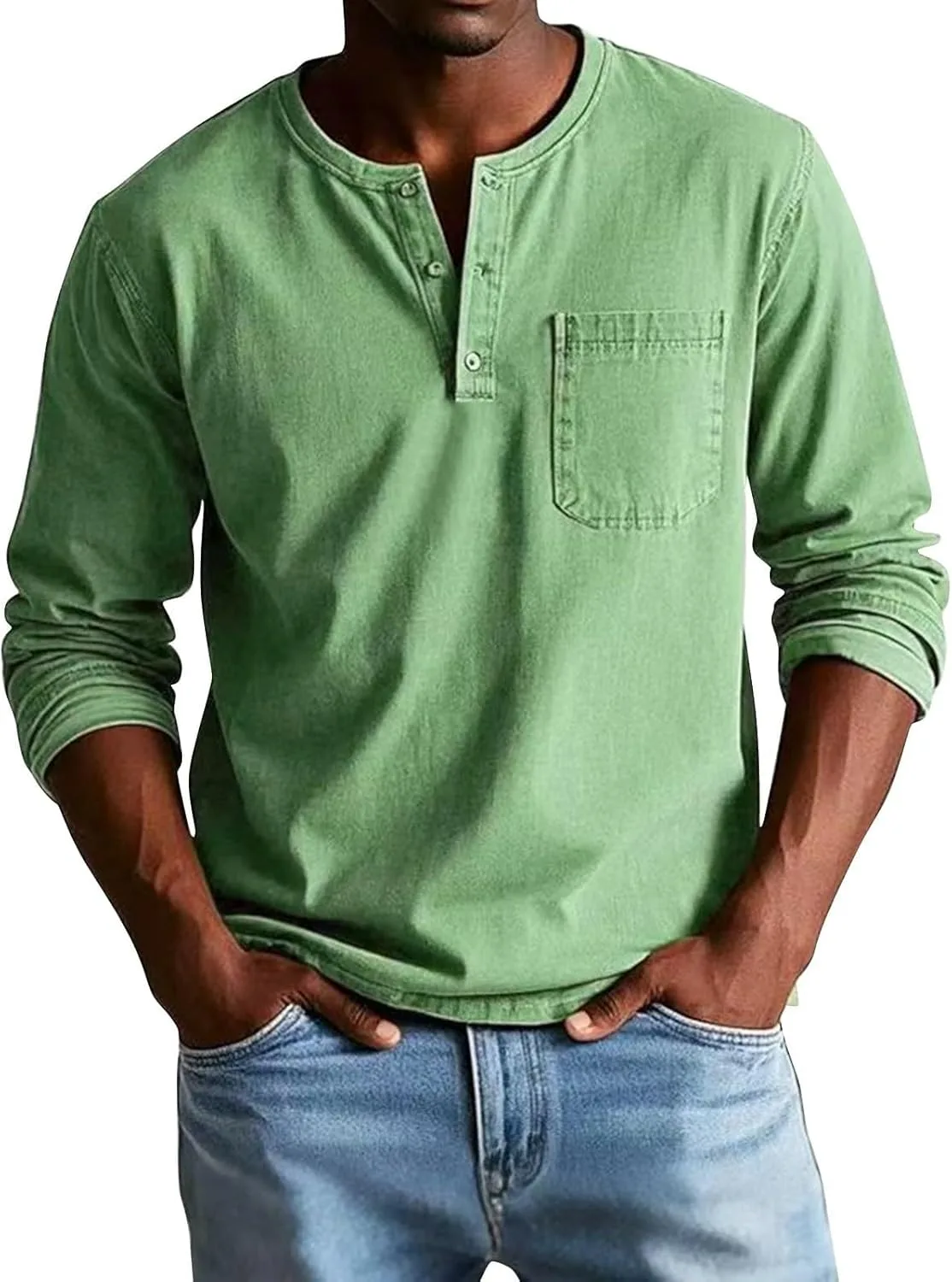 

CRNTCEM футболка с длинным рукавом в стиле ретро