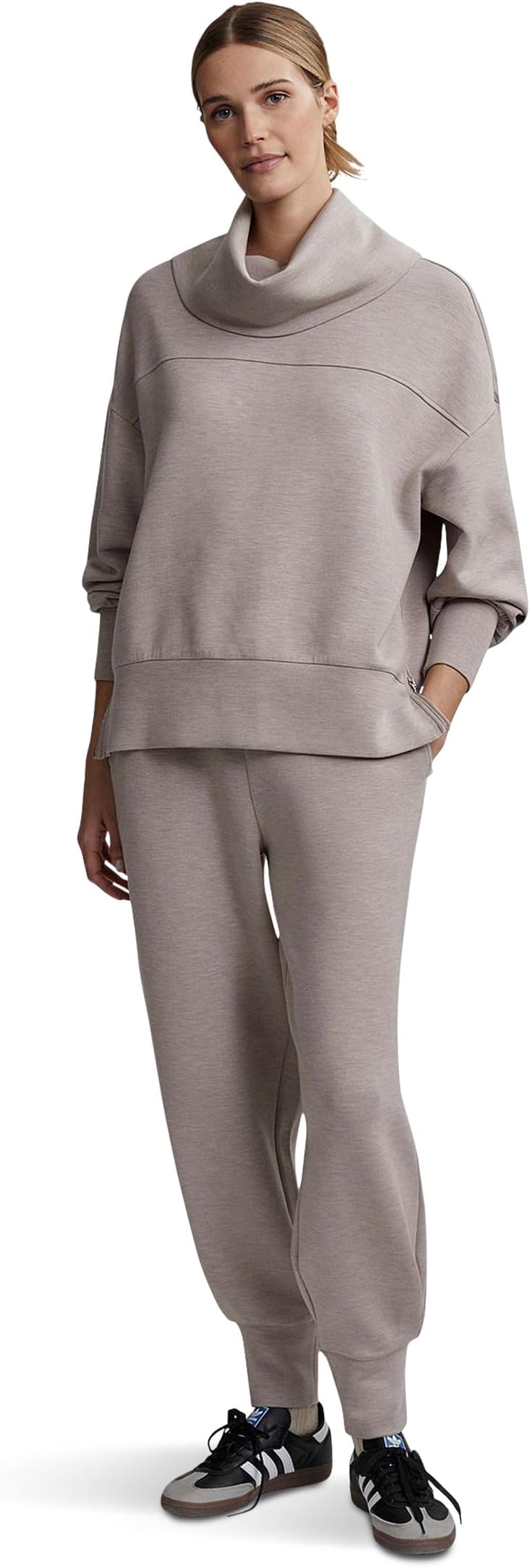 

Толстовка Varley Priya Longline Sweat, цвет Cinder