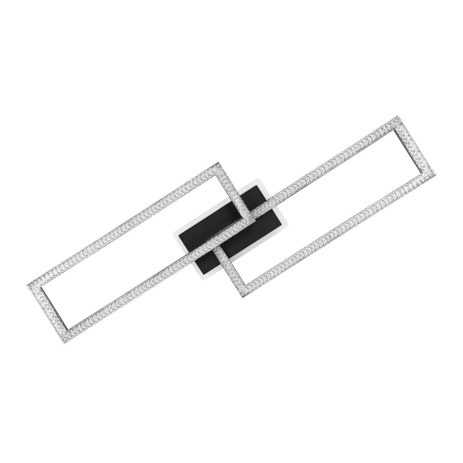 

Светодиодный потолочный светильник Nettlife, 80x26x8 см, черный