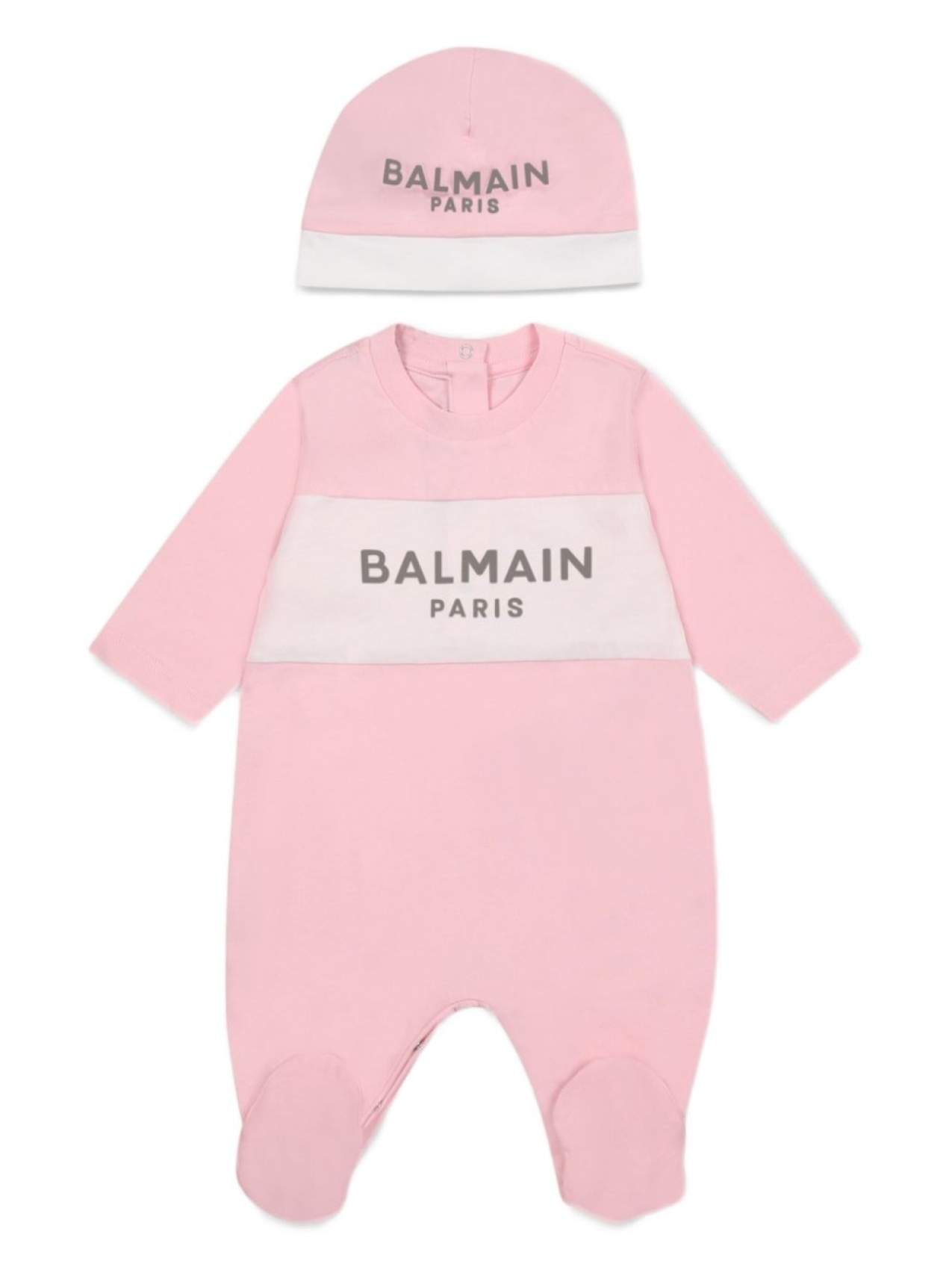 

Balmain Kids пижама с логотипом, розовый