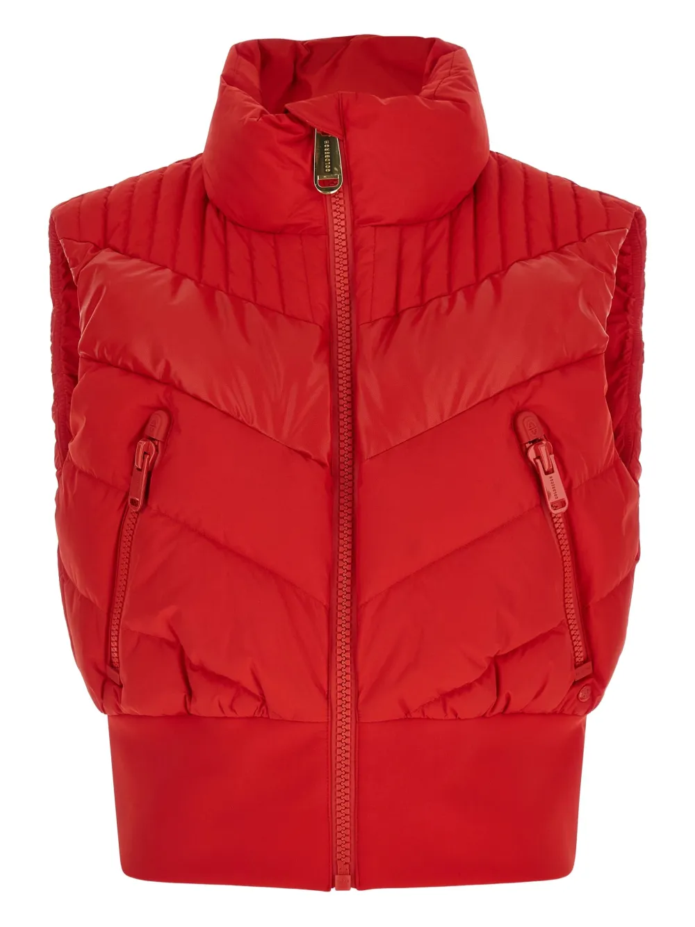 

Стеганый жилет на молнии Goldbergh, красный