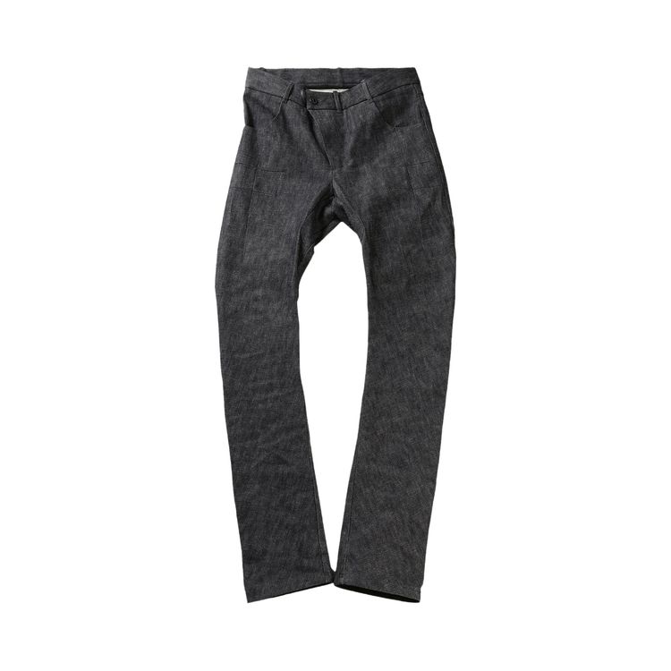 

Брюки Boris Bidjan Saberi Tight Fit Pants 'Raw Denim', желто-коричневый