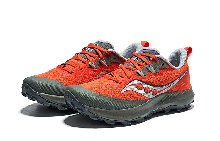 Кроссовки saucony Peregrine 14 'Pepper Bough', оранжевый/красный — фото 3