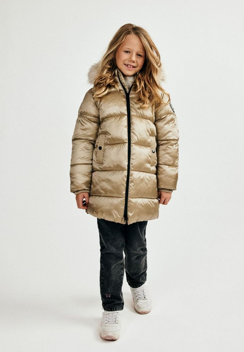 

Зимняя куртка MINOTI FIXED FAUX FUR HOOD TRIM, Gold/Gold-Coloured