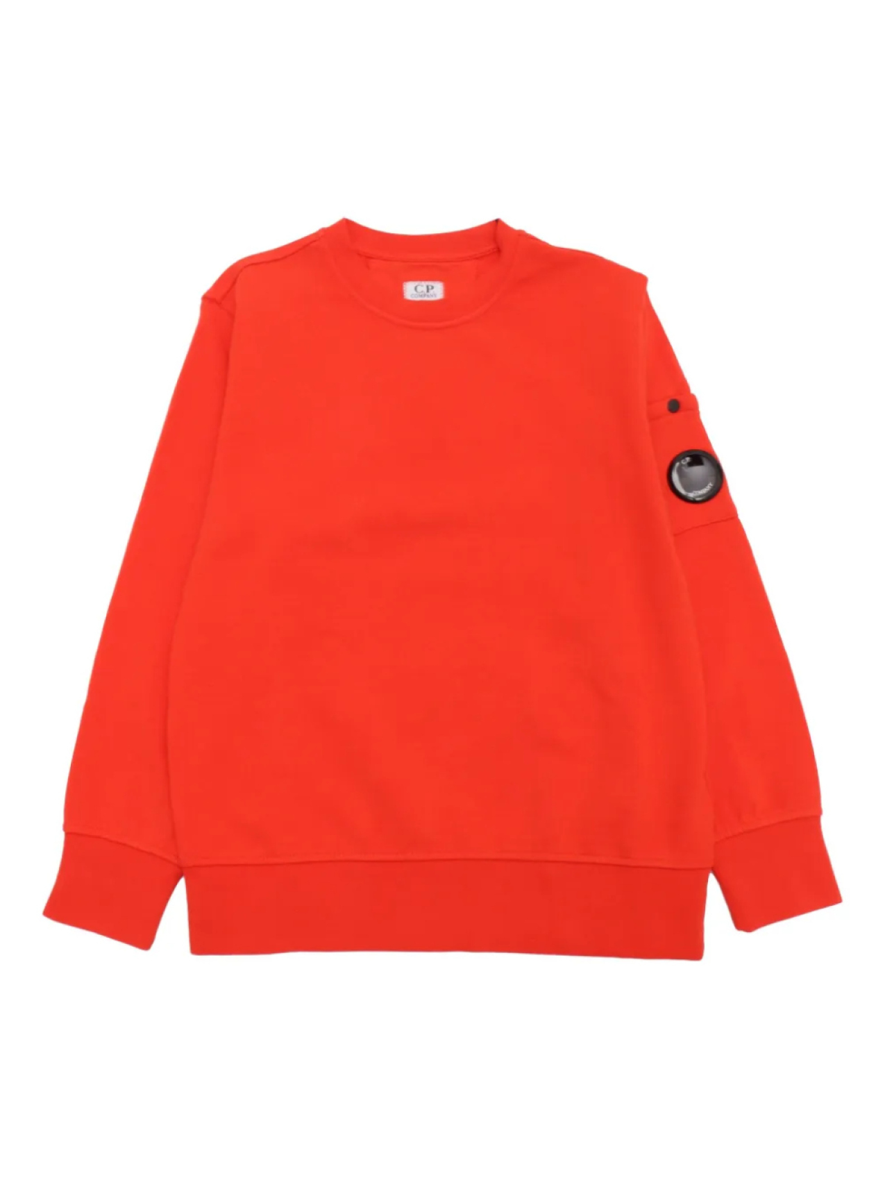 

Хлопковая толстовка C.P. Company Kids, красный