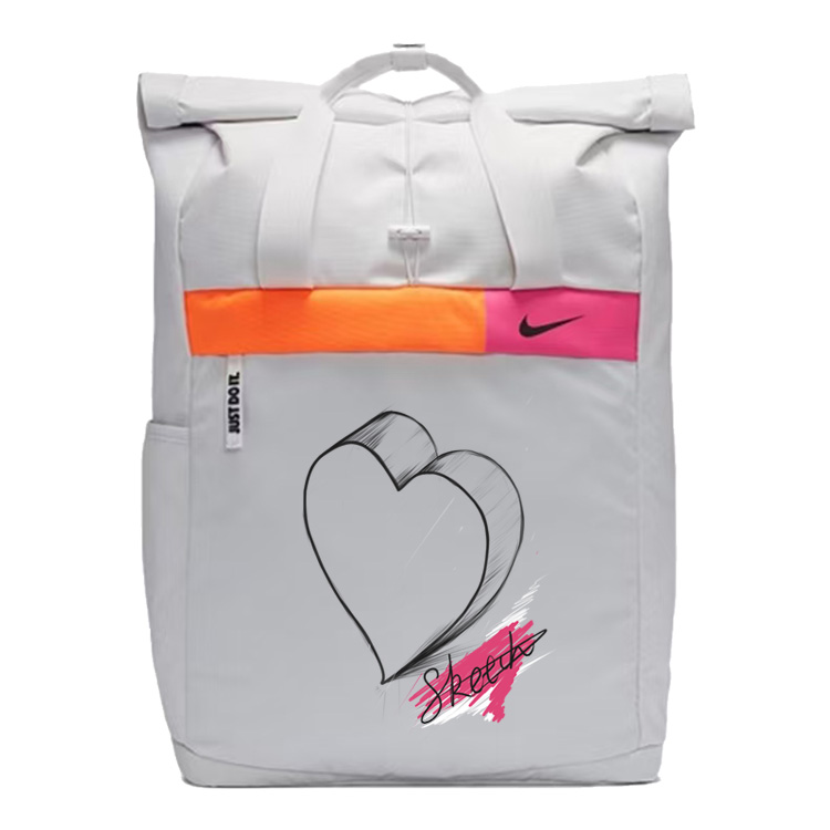 

Nike Полиэстеровый рюкзак унисекс светло-серебристый, Heart's Journey