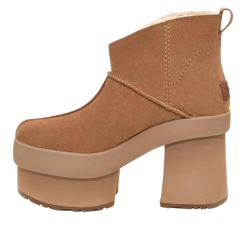 Угги (WMNS) UGG New Heights Platform Mini 'Chestnut'