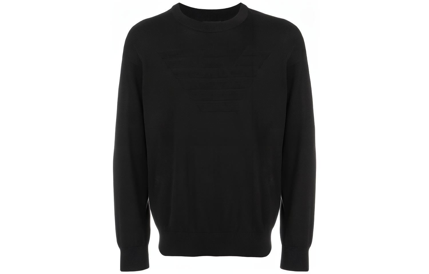 

Свободная вязка Мужская черная EMPORIO ARMANI