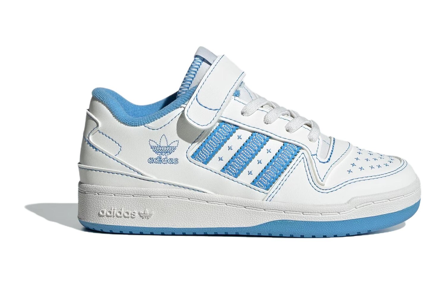 Adidas originals FORUM Series Kids Кроссовки для скейтбординга Дети, White/Blue — фото 2