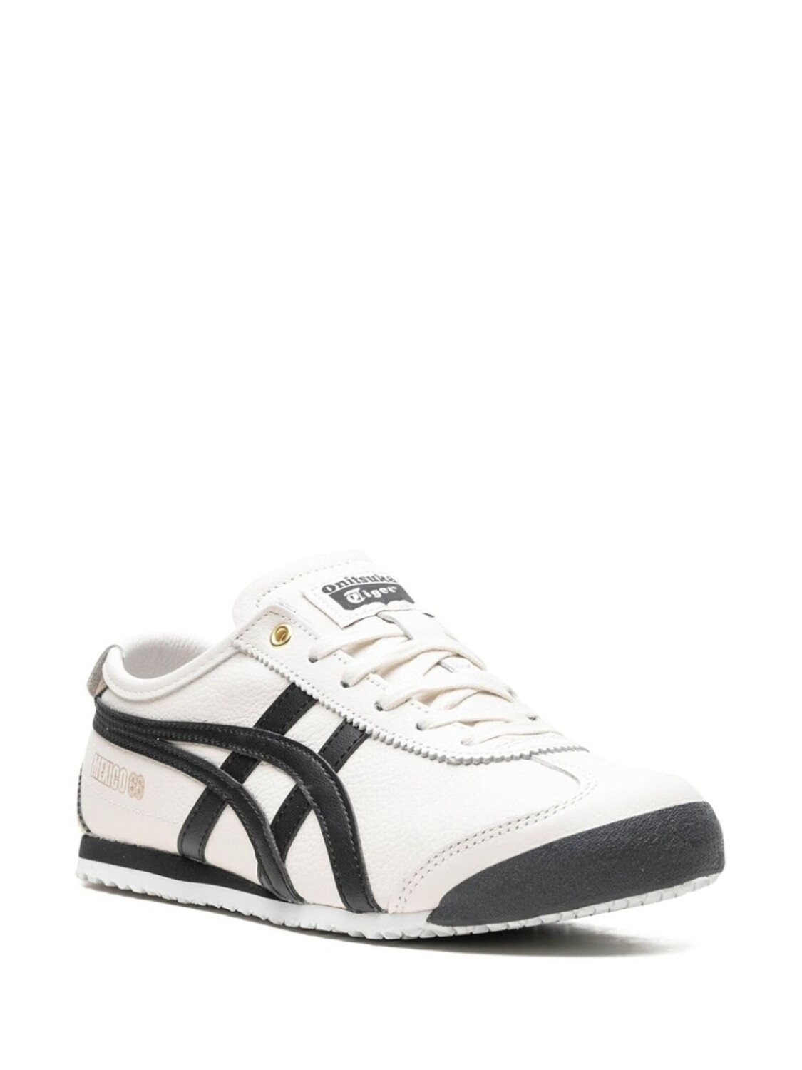 Кроссовки Mexico 66 Cream/Black/Gold Onitsuka Tiger, белый — фото 2