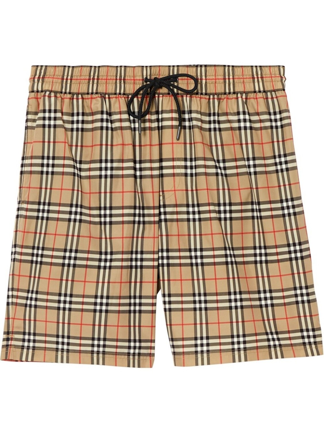 

Burberry плавки-шорты в клетку Vintage Check, нейтральный цвет