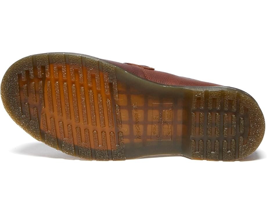 Лоферы Dr. Martens Adrian Yellow Stitch Leather Loafers, цвет Cashew — фото 3