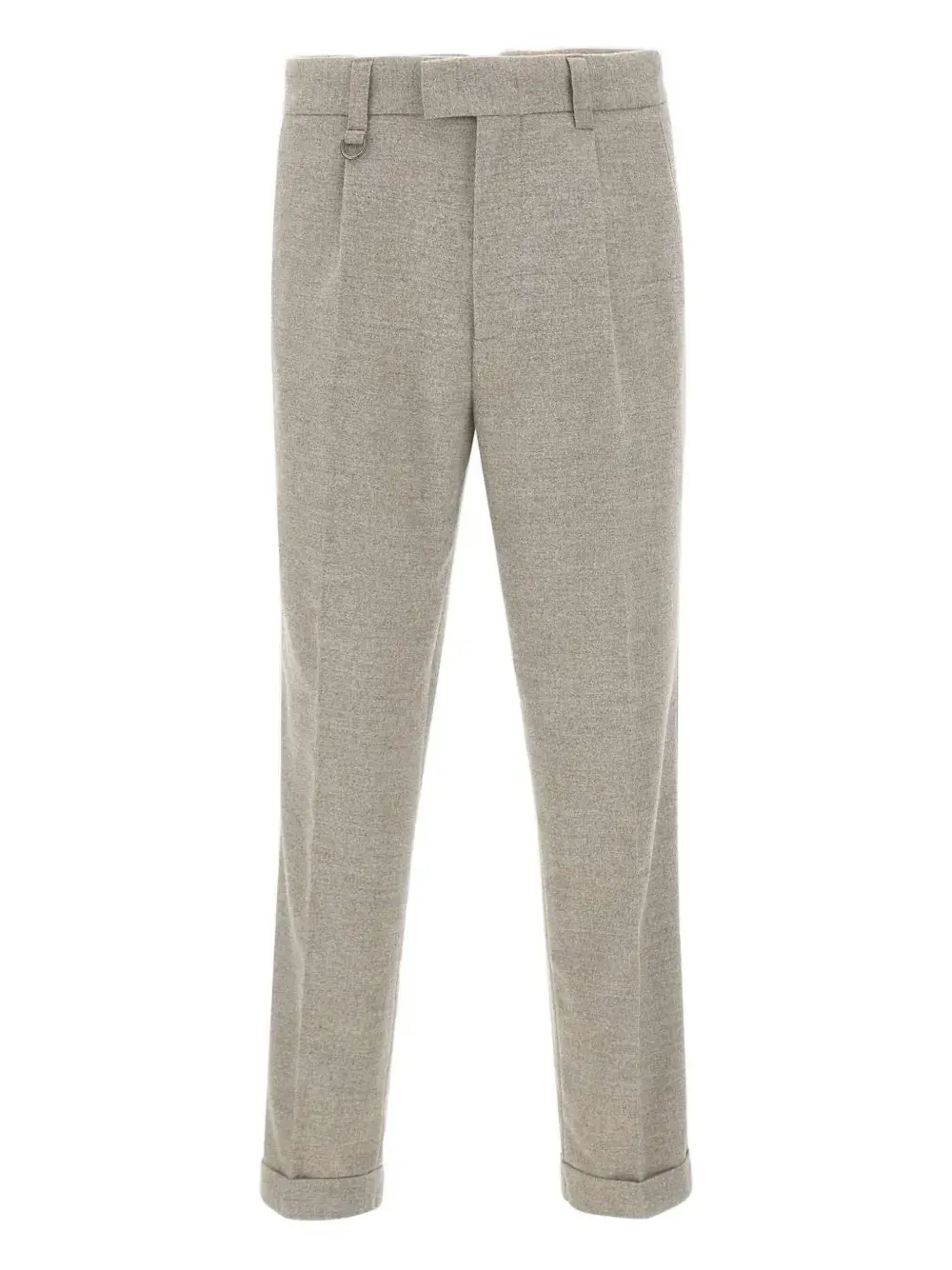 

Брюки прямого кроя Paolo Pecora, серый