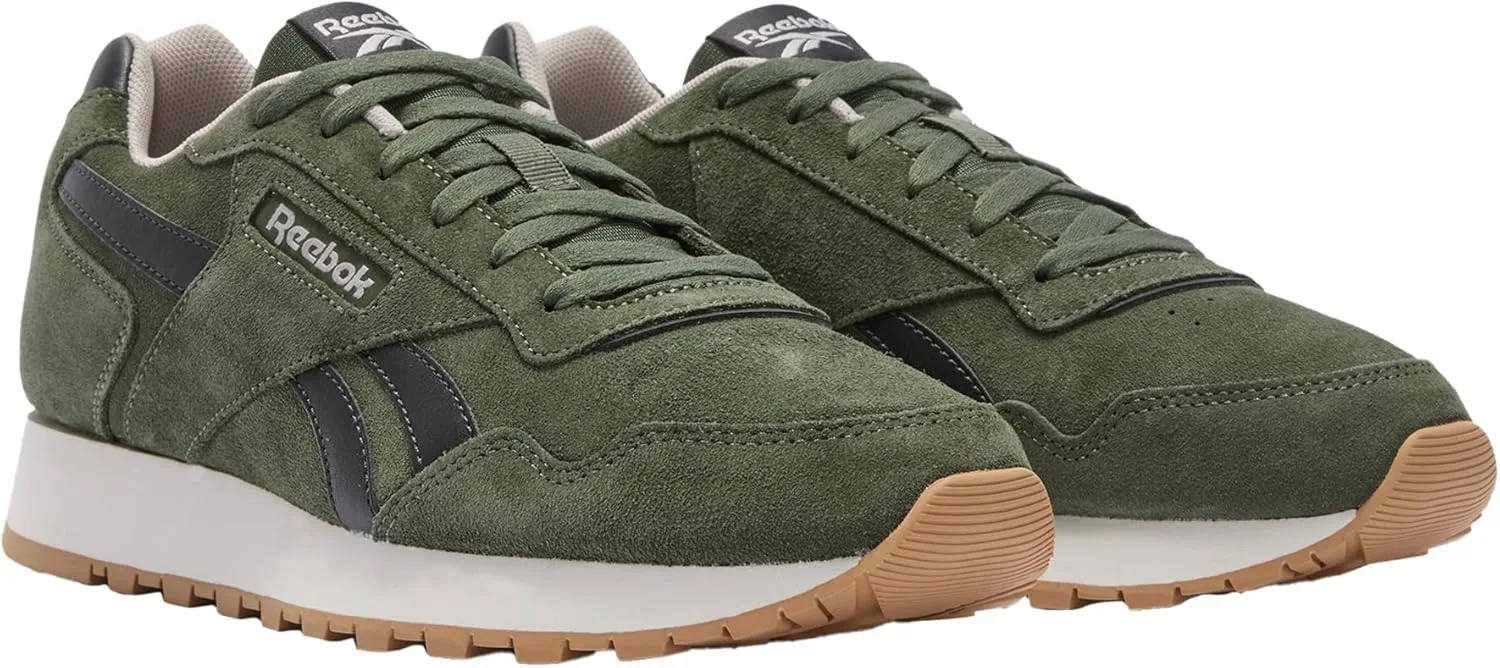 Мужские кроссовки/спортивная обувь Reebok, черный/зеленый/серый — фото 2