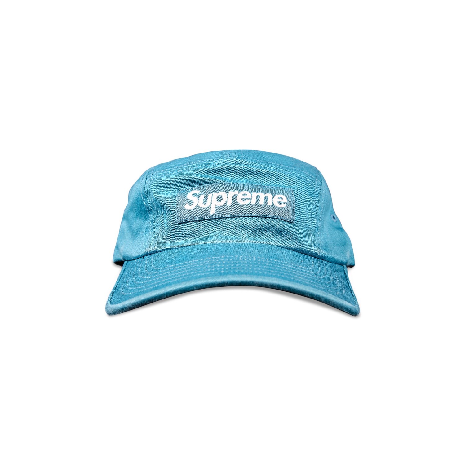 

Твиловая кепка Supreme из ткани чинос, темно-бирюзовая