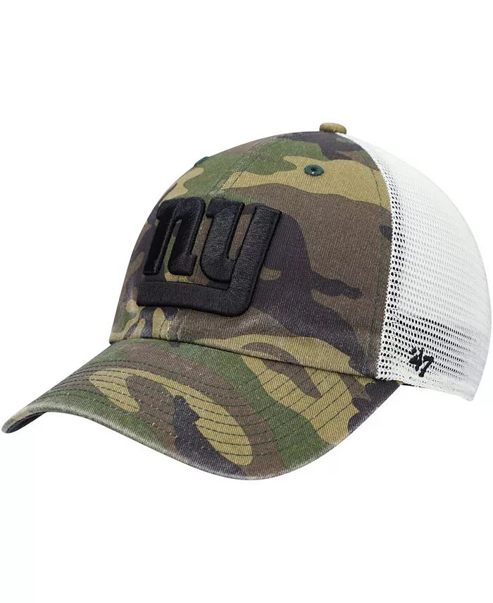 

Мужская кепка Camo New York Giants Branson MVP Trucker Snapback '47 Brand