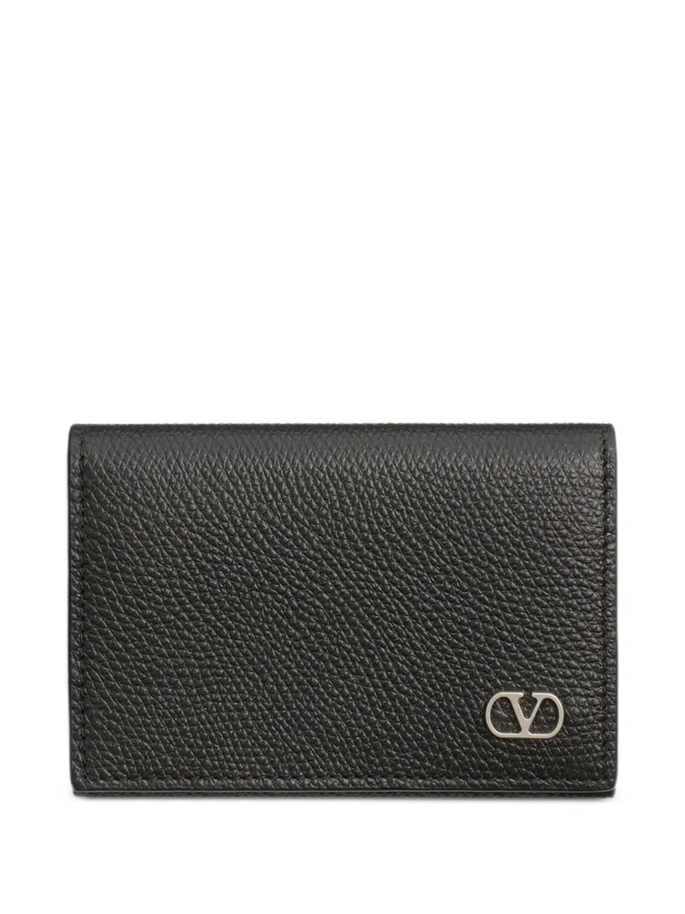 

Кошелек из зернистой кожи VALENTINO GARAVANI, черный