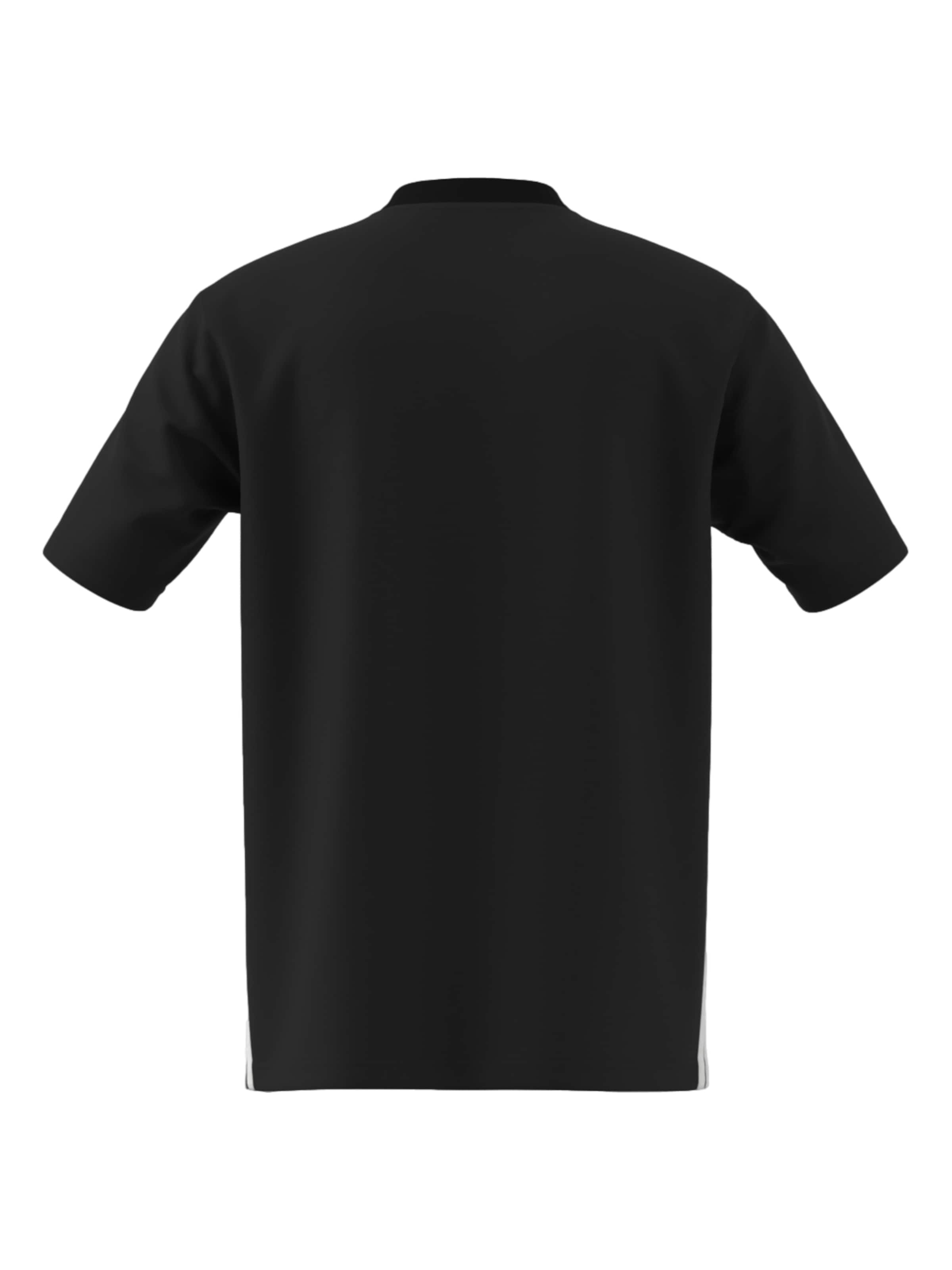 Adidas Performance Футболка 'M 3S SJ TEE' в черном цвете — фото 2