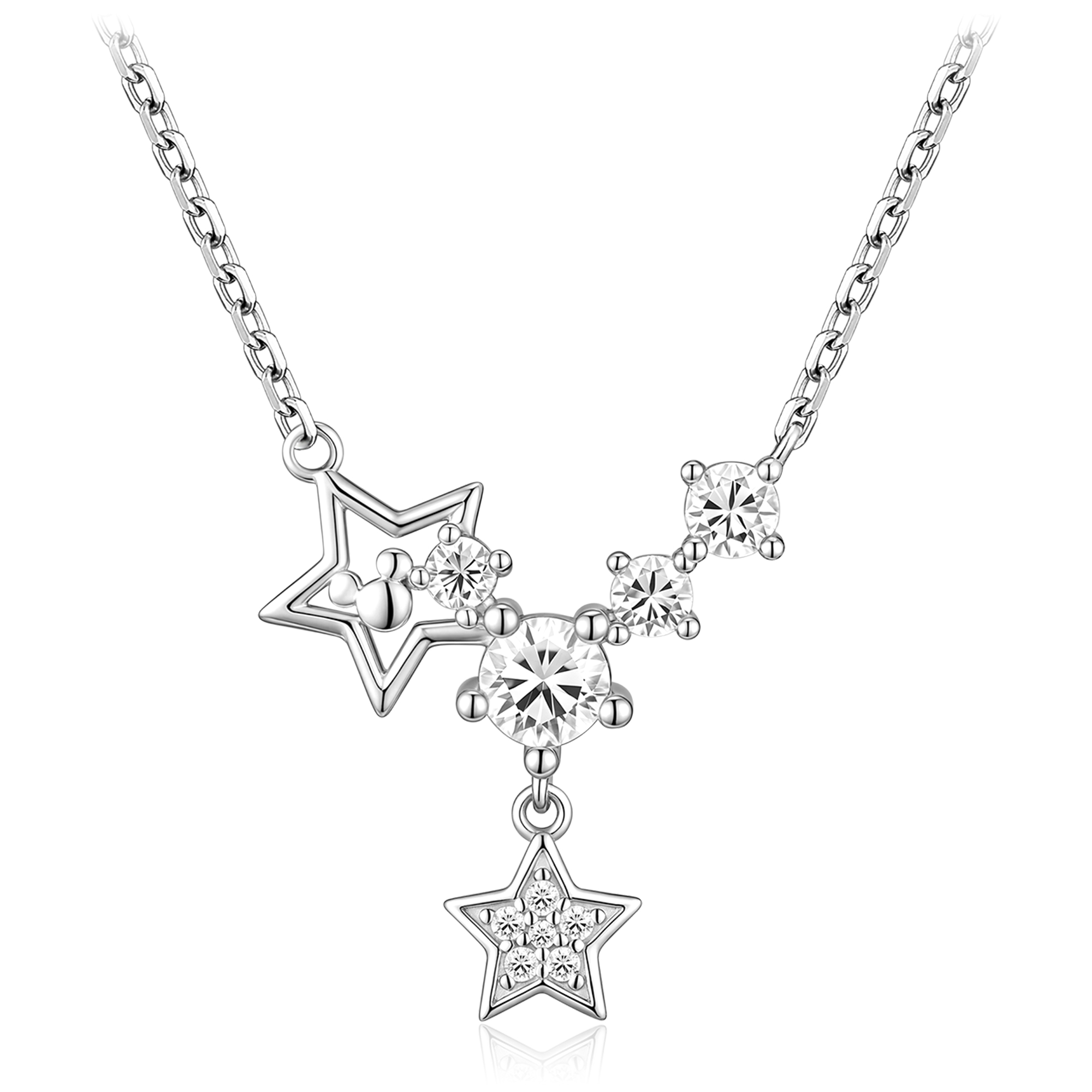 

Disney Ожерелье из стерлингового серебра 925 пробы для женщин