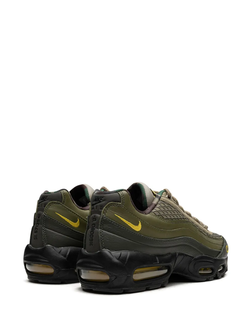Кроссовки x Corteiz Air Max 95 SP Rules the World Nike, зеленый — фото 3