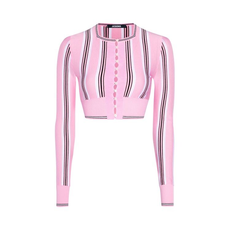 

Кардиган Jacquemus Le Cardigan Spiaggia Multicolor/Pink, разноцветный