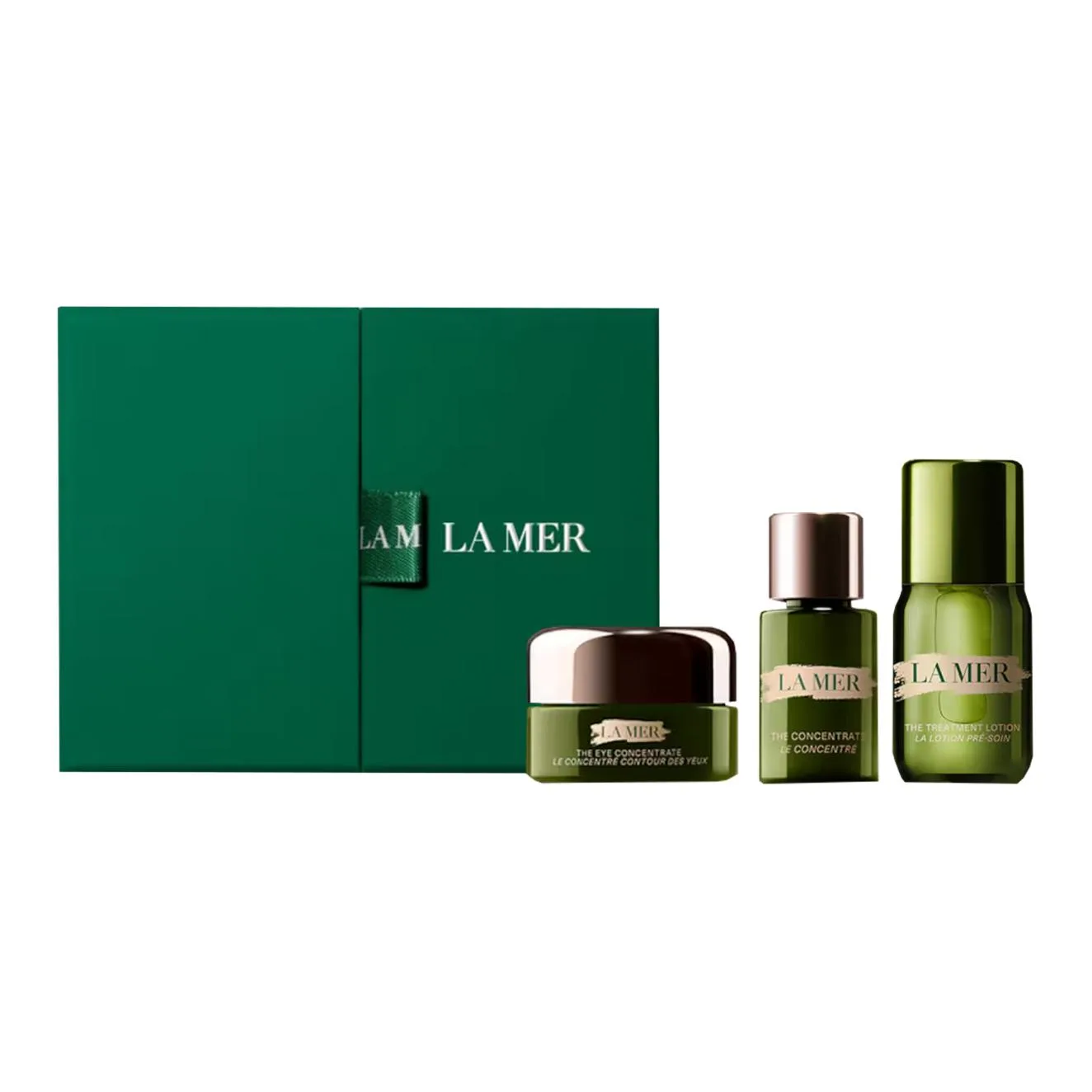 LA MER Набор пробников сывороток для восстановления, увлажнения и питания 15мл+5мл+5мл, Concentrated Repairing Eye Cream 5ml+Repairing Essence 5ml+Repairing Lotion 15ml — фото 2